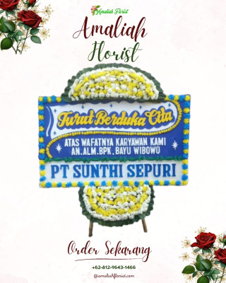 Papan Bunga Duka di Ampah Ii