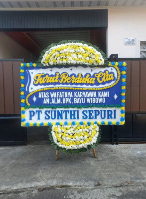 Papan Bunga Duka di Ampah Ii